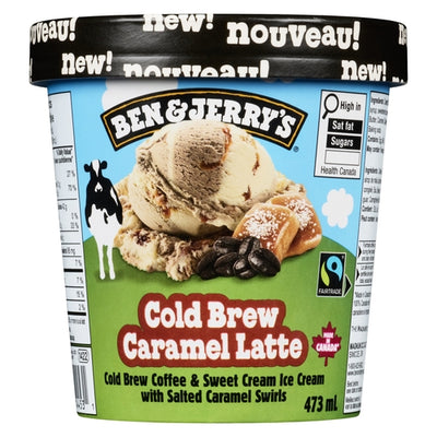 BEN & JERRYS COLD BREW LATTE [473 ML]