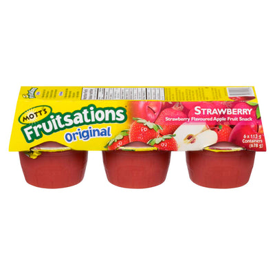 MOTTS FRUITSATION STRAWBERRY [6 X 111ml]