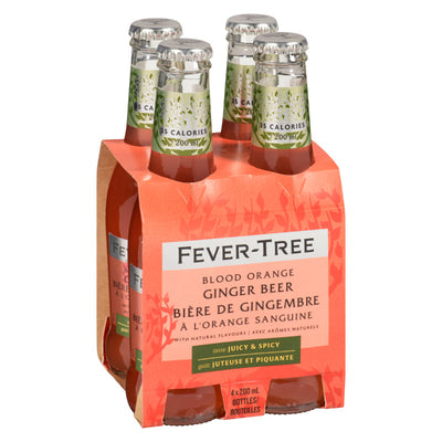 FEVER TREE GINGER BEER ORANGE [4 x200M]