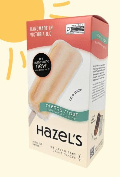 HAZELS ORANGE FLOAT BARS [3 pkg]