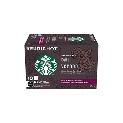 STARBUCKS VERONA COFFEE KCUPS [10 PK]