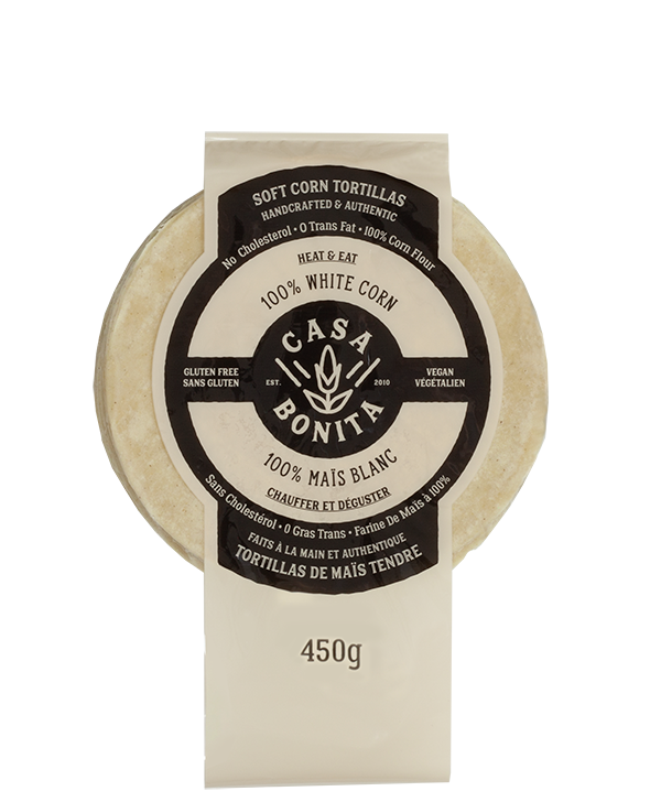 CASA BONITA CORN TORTILLAS [450 g]