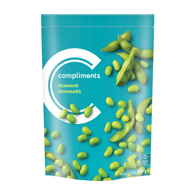 COMPLIMENTS SHELLED EDAMAME [500 ML]