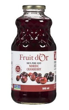 FRUIT DOR PURE CRANBERRY JCE [946 ml]