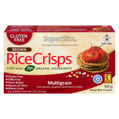 WANT MULTIGRAIN RICE CRISPS [100 G]