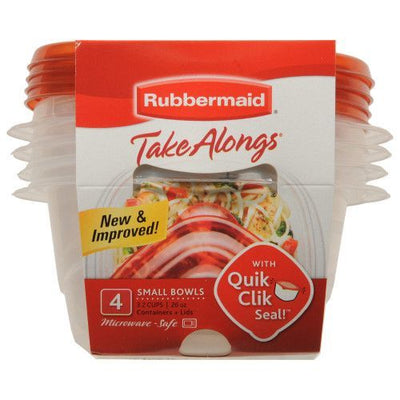 RUBBERMAID TAKE ALONGS ROUND [4 PK]