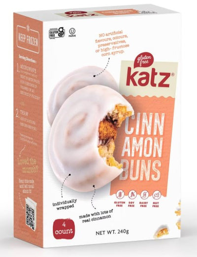 KATZ GF CINNAMON BUNS [240 G]