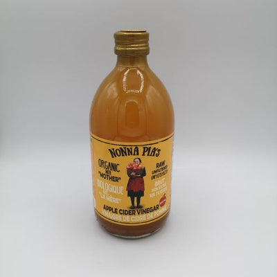 NONNA PIAS ORG APPLE CIDER VIN [500 ML]