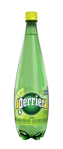 PERRIER LIME SPARKLING WATER [1 L+DEP]