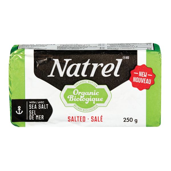 NATREL ORG SALTED BUTTER [250 G]