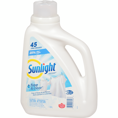 SUNLIGHT FREE/CLEAR LAUNDRY [1.84 ltr]