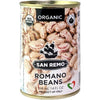 SAN REMO ORG ROMANO BEANS [398 ml]