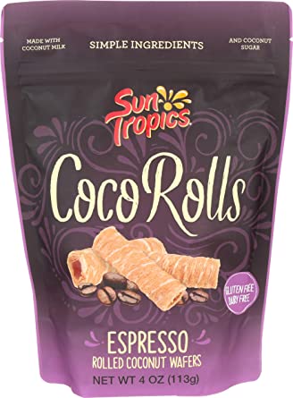 SUNTROPICS COCO ROLLS ESPRESSO [100 G]