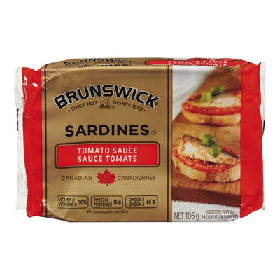 BRUNSWICK SARDINES TOM SAUCE [106 G]