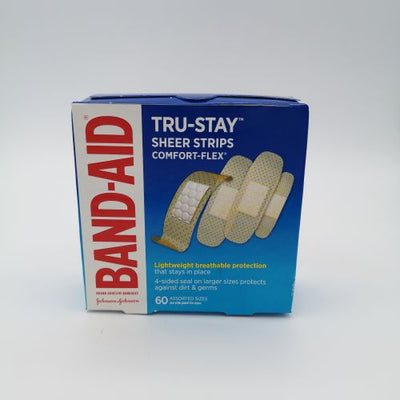 BANDAID PLASTIC COMFORT FIT [60 PK]