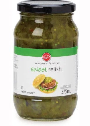 WF SWEET GREEN RELISH [375 ml]
