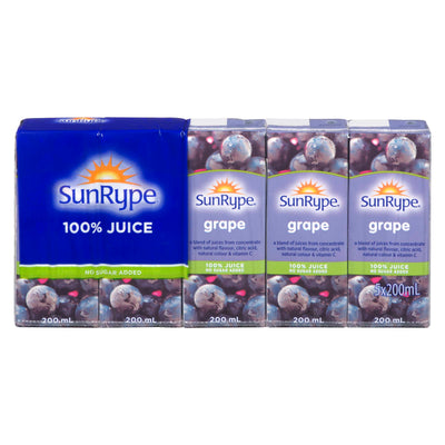 SUNRYPE GRAPE JUICE [5 x200M]