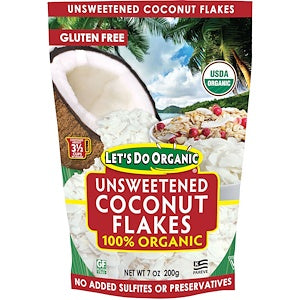 LDO ORGANIC FLAKED COCONUT [198 G]