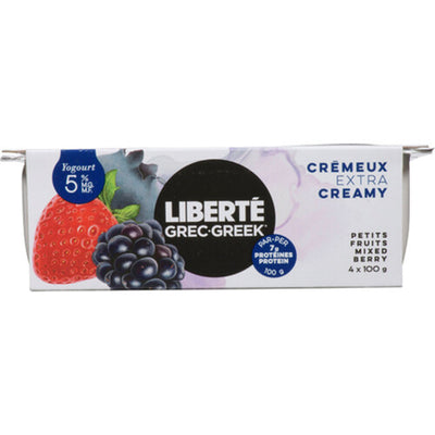 LIBERTE GREEK BERRY MIX YOG [4 x100G]