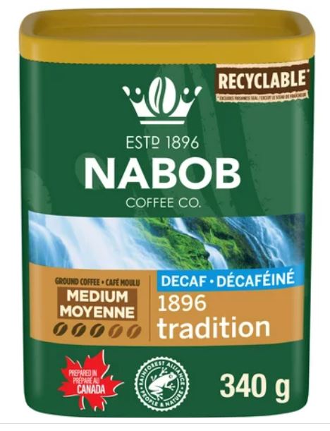 NABOB DECAF TRADITION COFFEE [340 G]