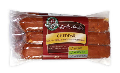 GRIMMS CHED SIZZLIN SMOKIES [450 g]