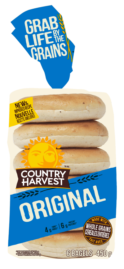 CHARVEST ORIGINAL BAGEL [6 pcs]