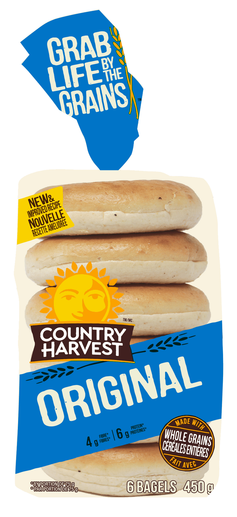 CHARVEST ORIGINAL BAGEL [6 pcs]