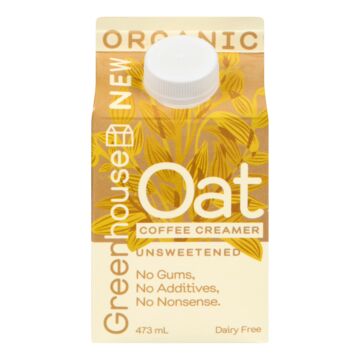 GREENHOUSE OAT CREAMER UNSWEET [473 ML]