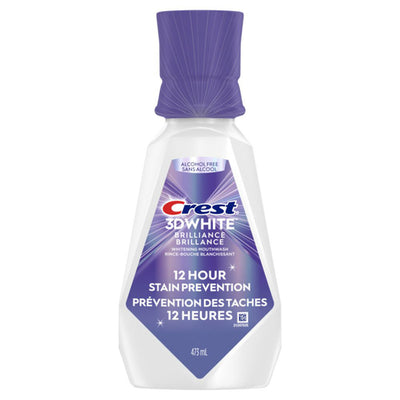 CREST 3D WHITE MOUTHWASH [473 ML]