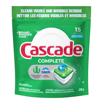 CASCADE COMPLETE ACTION PK FRE [15 PK]