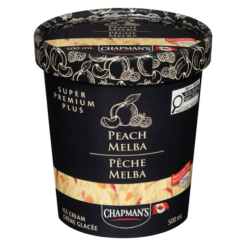 CHAPMANS PREMIUM ICE CREAM PEACH MELBA [500 ml]