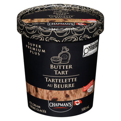 CHAPMANS PREMIUM ICE CREAM BUTTER TART [500 ml]