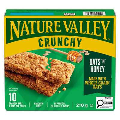 NAT VALLEY OATS CRUNCHY HONEY [210 G]