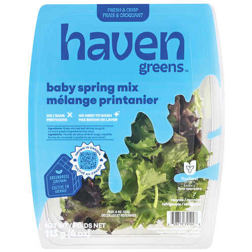 HAVEN GREENS BABY SPRING MIX [113 g]