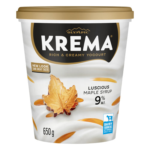 OLYMPIC KREMA MAPLE YOGURT 9%mf [650 G]