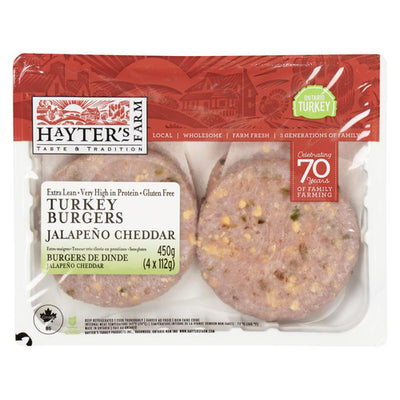 HAYTER TURKEY BURGER JALAPENO [450 G]