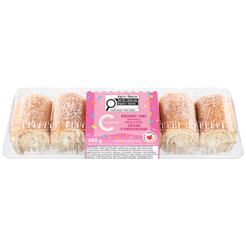 COMPLIMENTS SWISS ROLL BDAY [400 G]