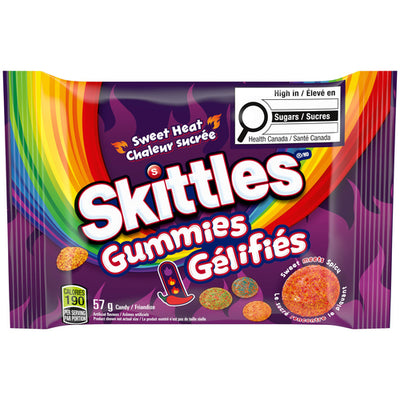 SKITTLES GUMMIES SWEET HEAT [57 G]