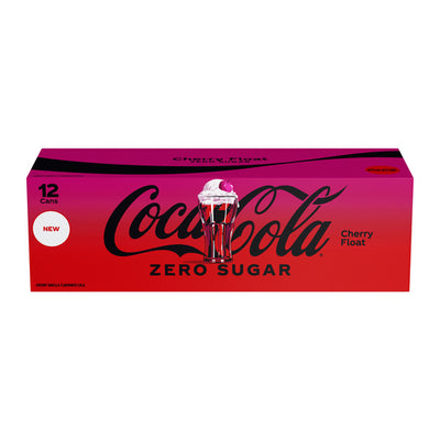 COKE CHERRY FLOAT ZERO [12 PACK]