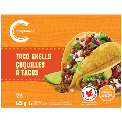 COMPLIMENTS TACO SHELLS [125 g]