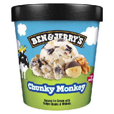 BEN & JERRYS CHUNKY MONKEY [473 ML]