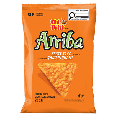 ARRIBA ZESTY TACO CHIPS [235 G]