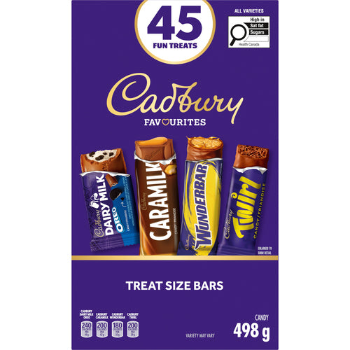 CADBURY ASST HALLOWEEN CANDY [45 pcs]