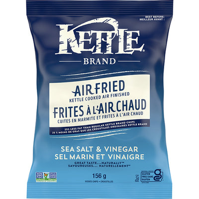 KETTLE SEA SALT & VINEGAR CHIP [156 G]