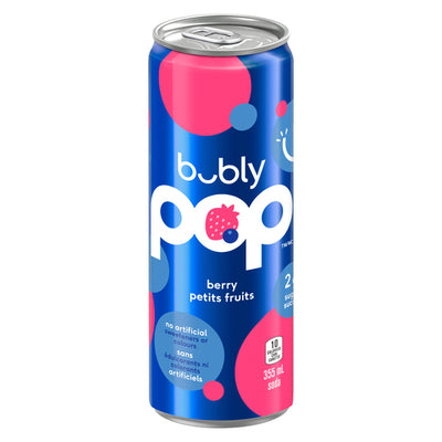 BUBLY POP BERRY [355 ML]