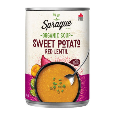 SPRAGUE ORG SWT POTATO SOUP [398 ml]