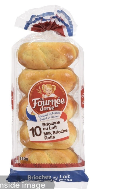 FOURNEE MILK BRIOCHE ROLLS [350 G]