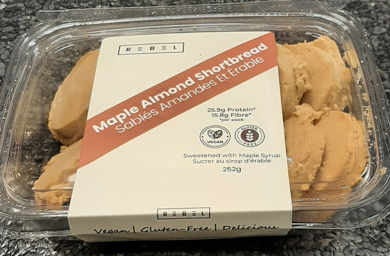 REBEL MAPLE ALMOND SHORTBREAD [252 g]