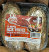 FOIL WRAPPED RUSSET POTATOES, 2 pk