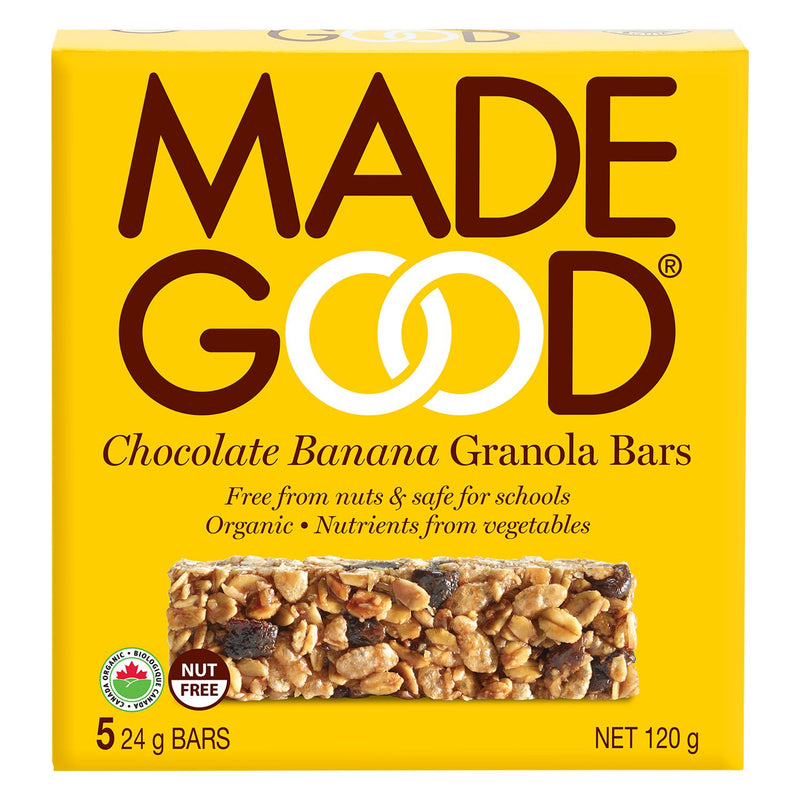 MADE GOOD CHOC BANANA BARS [120 g]